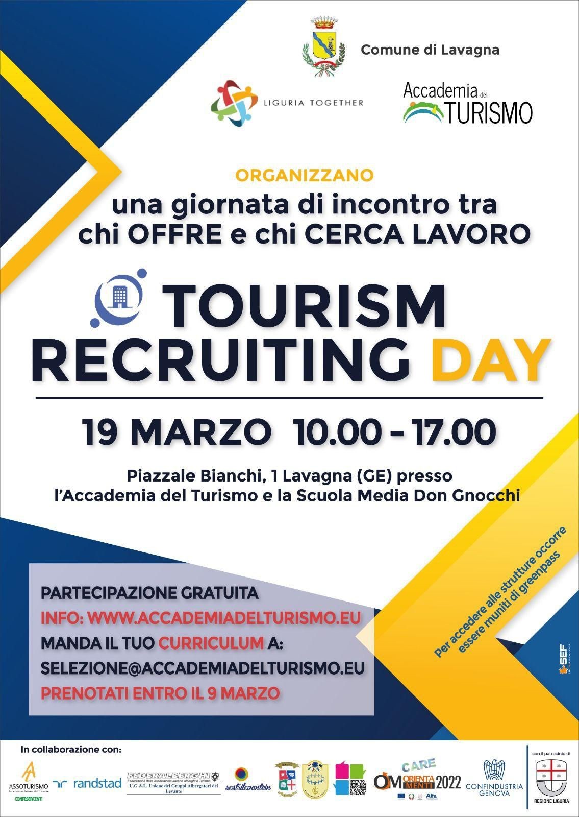 Comune di Portofino - 19 Marzo - Tourism Recruiting Day